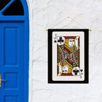 Jack Of Clubs Playing Card Print Garden Flag
