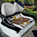 Jack Of Clubs Playing Card Print Golf Cart Seat Cover