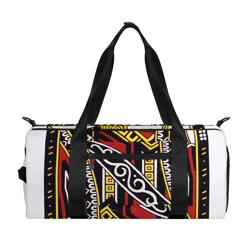 Jack Of Clubs Playing Card Print Gym Bag