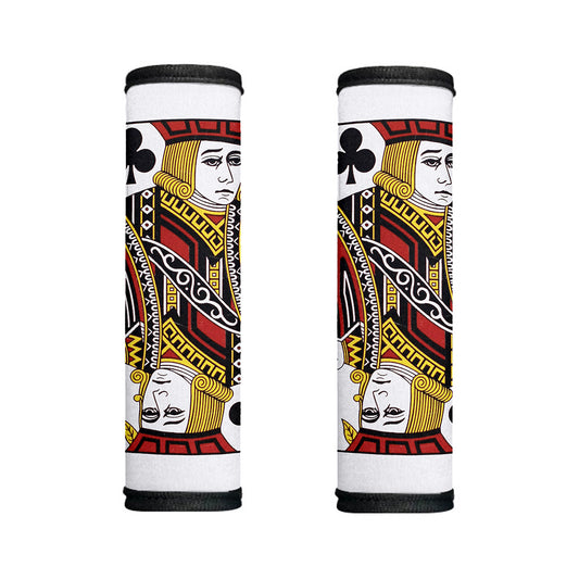 Jack Of Clubs Playing Card Print Handle Covers