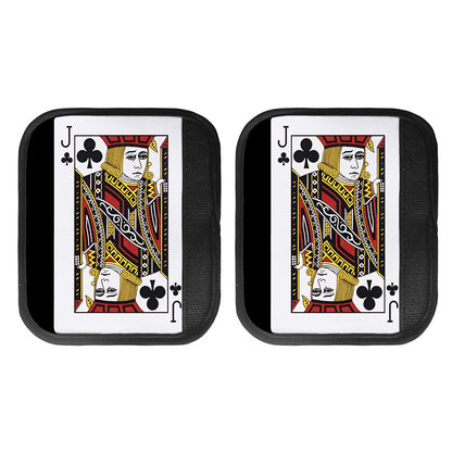 Jack Of Clubs Playing Card Print Handle Covers