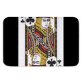 Jack Of Clubs Playing Card Print Indoor Door Mat