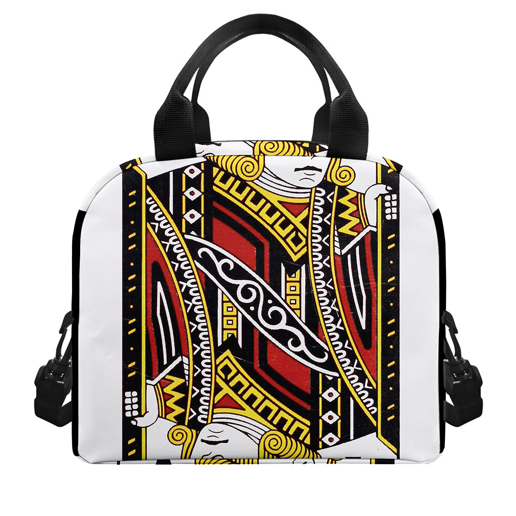 Jack Of Clubs Playing Card Print Insulated Lunch Bag