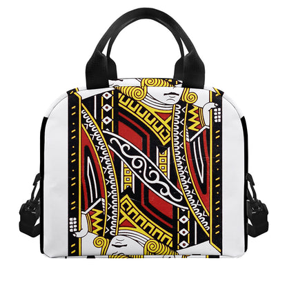 Jack Of Clubs Playing Card Print Insulated Lunch Bag