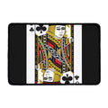 Jack Of Clubs Playing Card Print Kitchen Mat