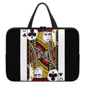 Jack Of Clubs Playing Card Print Laptop Sleeve With Handle