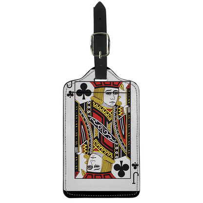 Jack Of Clubs Playing Card Print Luggage Tag