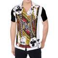 Jack Of Clubs Playing Card Print Men's Shirt