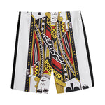 Jack Of Clubs Playing Card Print Men's Sports Shorts