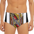 Jack Of Clubs Playing Card Print Men's Triangle Swim Briefs