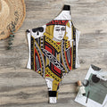 Jack Of Clubs Playing Card Print One Shoulder Bodysuit