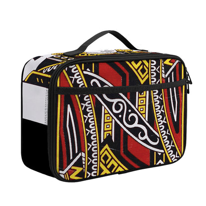 Jack Of Clubs Playing Card Print Portable Lunch Bag