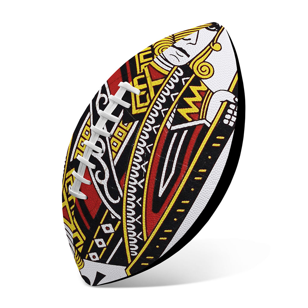 Jack Of Clubs Playing Card Print Rugby Ball