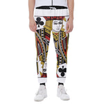 Jack Of Clubs Playing Card Print Scuba Joggers