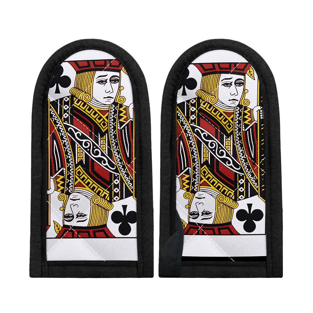 Jack Of Clubs Playing Card Print Skillet Handle Cover