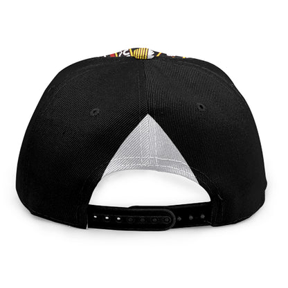 Jack Of Clubs Playing Card Print Snapback Cap