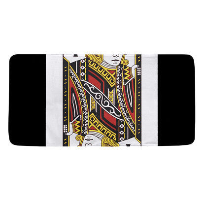 Jack Of Clubs Playing Card Print Towel