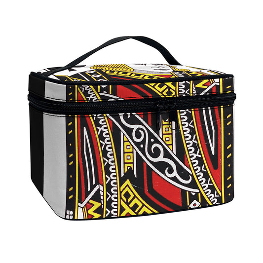 Jack Of Clubs Playing Card Print Travel Makeup Bag