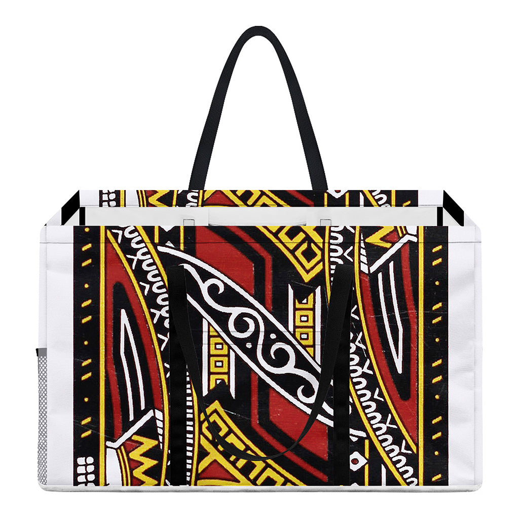 Jack Of Clubs Playing Card Print Utility Tote Bag