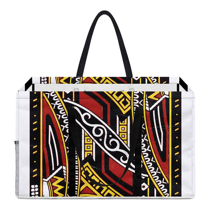 Jack Of Clubs Playing Card Print Utility Tote Bag