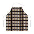 Jack Of Diamonds Pattern Print Adjustable Apron
