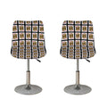 Jack Of Diamonds Pattern Print Bar Stool Covers