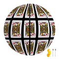 Jack Of Diamonds Pattern Print Basketball