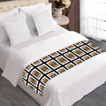 Jack Of Diamonds Pattern Print Bed Runner