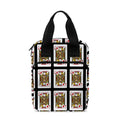 Jack Of Diamonds Pattern Print Bible Tote Bag