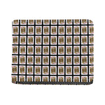 Jack Of Diamonds Pattern Print Bifold Wallet