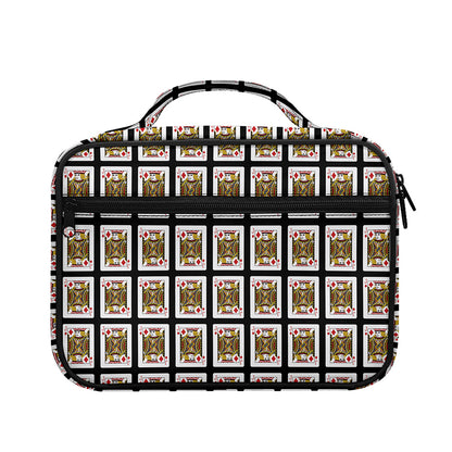 Jack Of Diamonds Pattern Print Briefcase Bible Bag