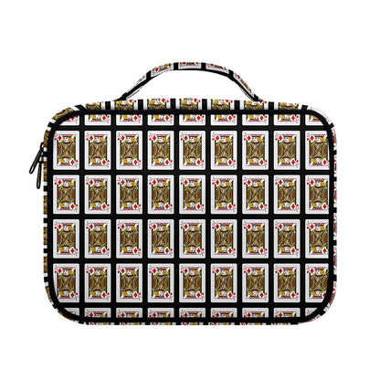 Jack Of Diamonds Pattern Print Briefcase Bible Bag