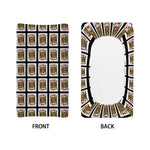 Jack Of Diamonds Pattern Print Changing Pad Cover