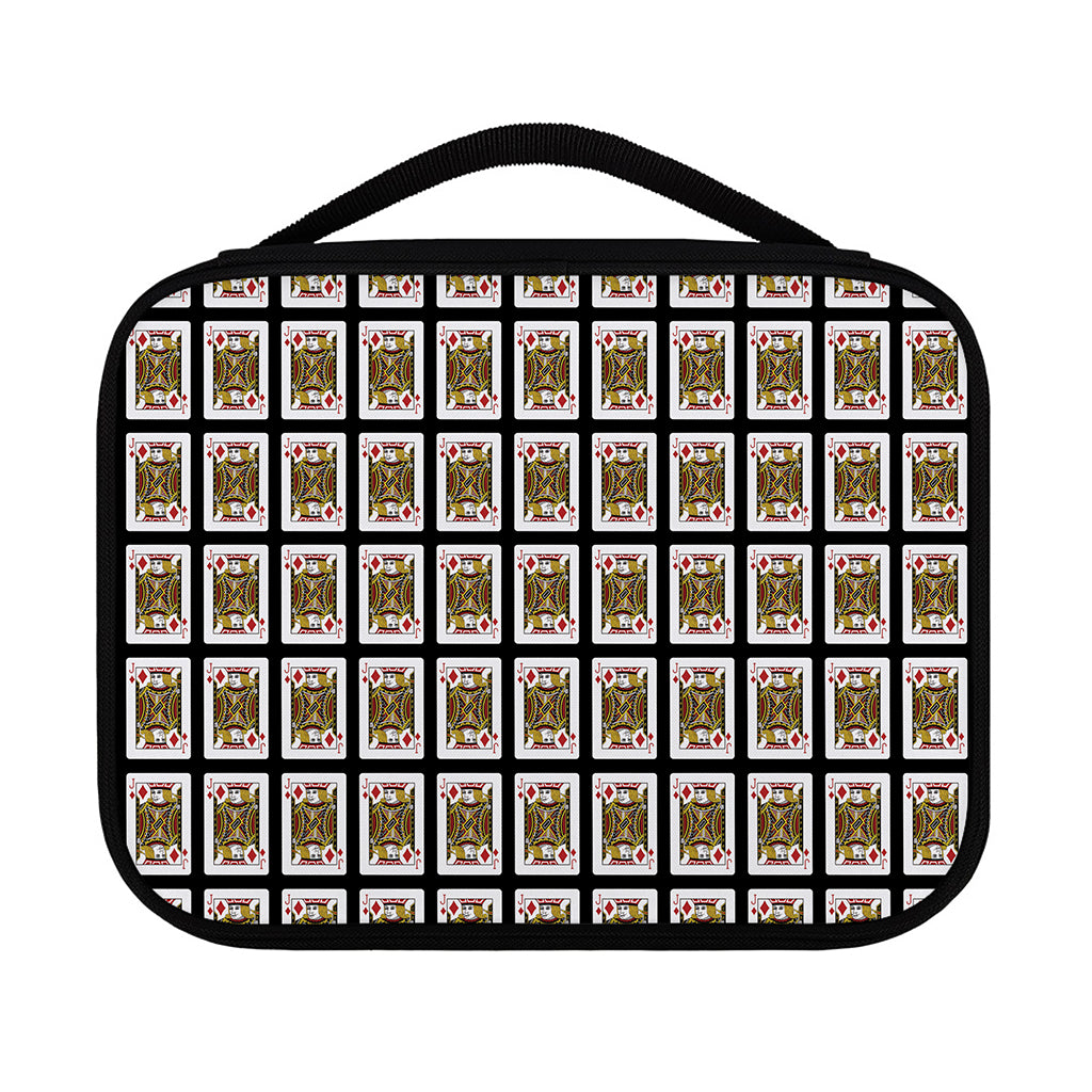 Jack Of Diamonds Pattern Print Classic Bible Case