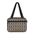 Jack Of Diamonds Pattern Print Double Strap Bible Bag