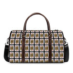 Jack Of Diamonds Pattern Print Duffle Bag
