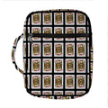 Jack Of Diamonds Pattern Print Front Pocket Bible Bag