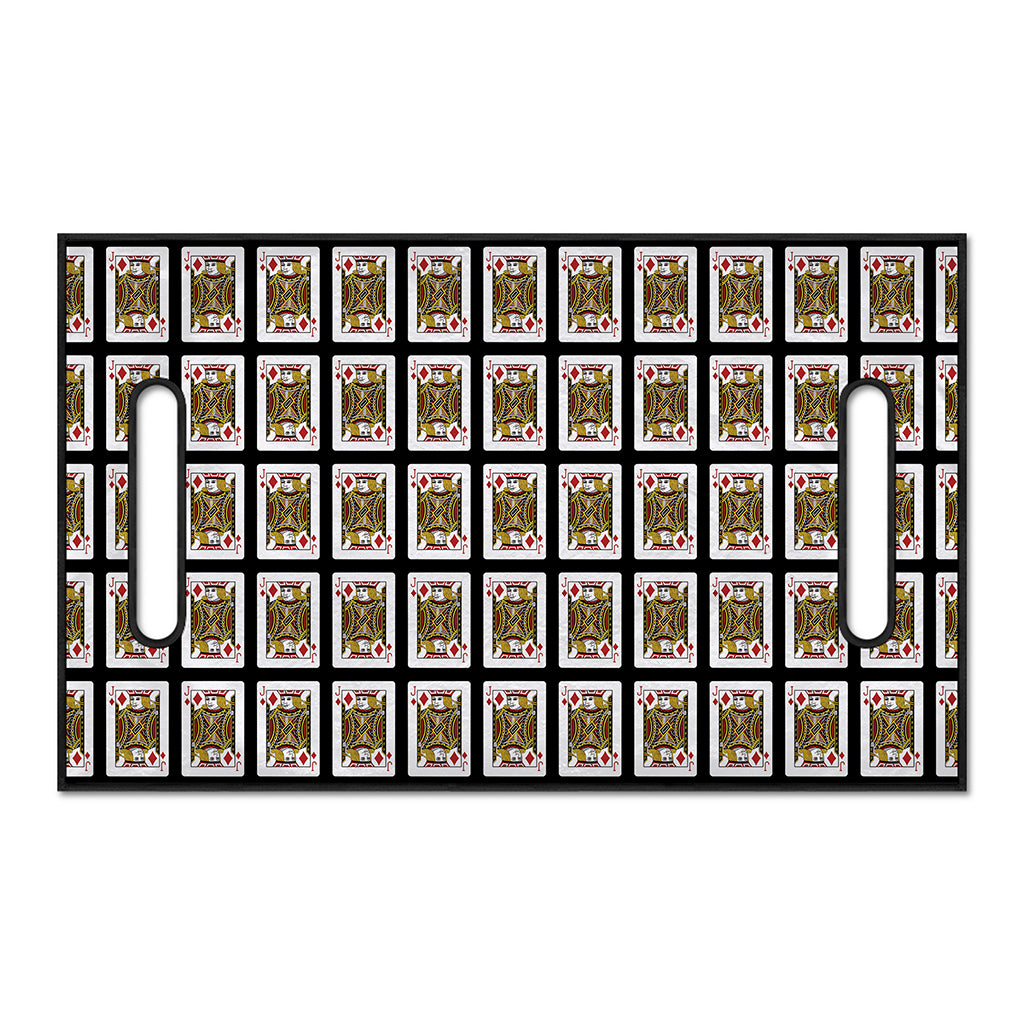 Jack Of Diamonds Pattern Print Golf Cart Seat Cover