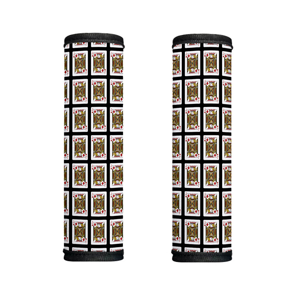 Jack Of Diamonds Pattern Print Handle Covers