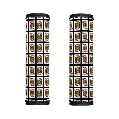 Jack Of Diamonds Pattern Print Handle Covers