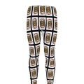 Jack Of Diamonds Pattern Print Men's Leggings