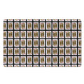 Jack Of Diamonds Pattern Print Polyester Doormat