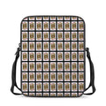 Jack Of Diamonds Pattern Print Rectangular Crossbody Bag