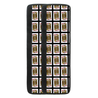 Jack Of Diamonds Pattern Print Refrigerator Handle Covers
