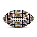 Jack Of Diamonds Pattern Print Rugby Ball