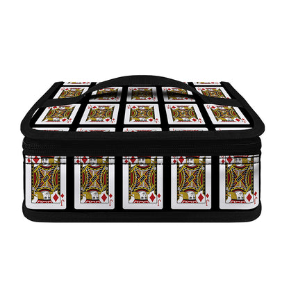 Jack Of Diamonds Pattern Print Small Lunch Bag