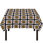 Jack Of Diamonds Pattern Print Tablecloth
