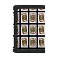 Jack Of Diamonds Pattern Print Trifold Wallet