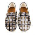 Jack Of Diamonds Pattern Print Casual Shoes
