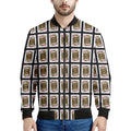 Jack Of Diamonds Pattern Print Men's Bomber Jacket